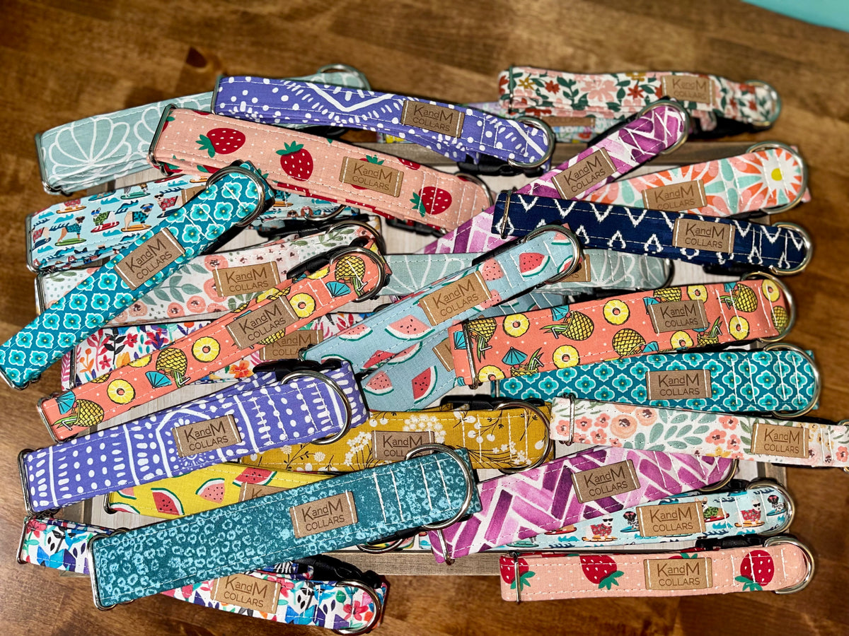 Summer Collars K and M Collars