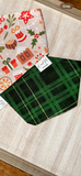 Cowboy Santa Reversible Christmas Dog Bandana