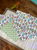 Tiki Drinks Dog Bandana