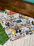 Central Perk Dog Bandana
