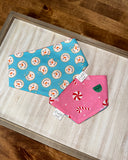 Snowmen Sugar Cookies Reversible Christmas Dog Bandana