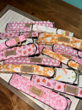 Pumpkins and Pink Bows Dog Collar