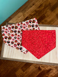 Chocolate Strawberries Valentine's Day Dog Bandana