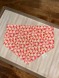 Summer Flowers Reversible Dog Bandana