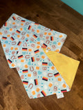 Traditional Oktoberfest Dog Bandana (Light Blue)