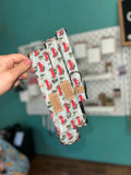 Christmas Tree Trucks Dog Collar