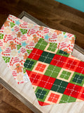 I Ate Santa's Cookies Reversible Dog Bandana