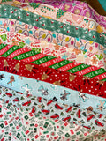 Christmas Tree Trucks Reversible Plaid Dog Bandana