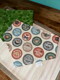 Muted Dog Scout Badges Dog Bandana