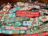Christmas Tree Trucks Dog Collar