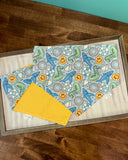 Blue Pool Party Dog Bandana