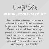 Lemons on Pink Dog Collar