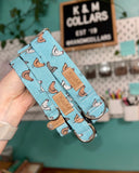 Spring Chickens Dog Collar
