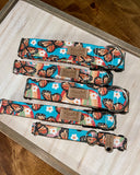 Rainbow Butterflies Dog Collar