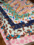 Rainbow Butterflies Dog Bandana