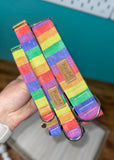 Pride Rainbow Dog Collar