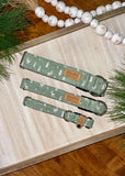 Sage Reindeer Dog Collar