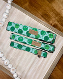 St Patricks Day Smiley Dog Collar