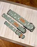Sage Reindeer Dog Collar