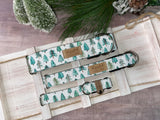 Christmas Pines Dog Collar