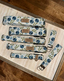Blueberry Smiles Dog Collar