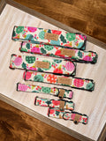 Watercolor Christmas Ornaments Dog Collar