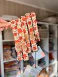 Autumn Flowers Fall Dog Collar