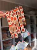 Autumn Flowers Fall Dog Collar