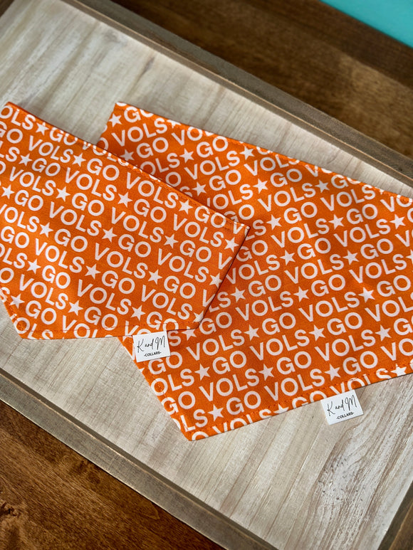 Go Vols Dog Bandana / Tennessee, GBO