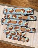 Baked Potato on Blue Dog Collar