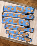Chocolate Chip Cookies on Blue Dog Collar