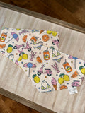 European Summer Reversible Dog Bandana