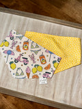 European Summer Reversible Dog Bandana