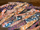 Fall Footballs Dog Collar