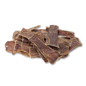 All-Natural Beef Gullet Flats/Strips Dog Treats 6"