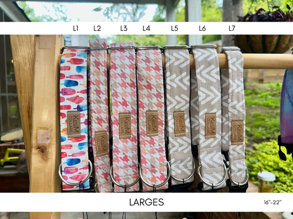 Large MARKET Collars // Spring Clean Out Sale!