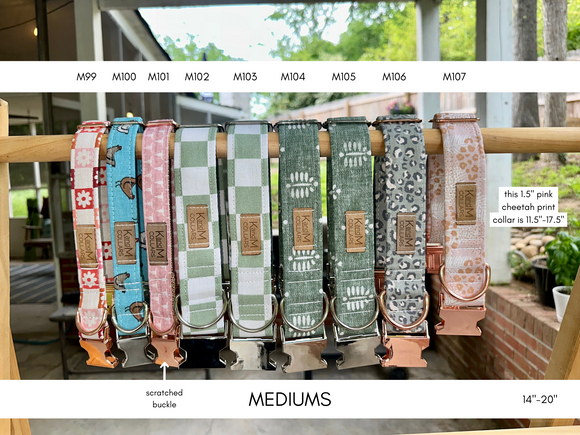 Medium pt 2 MARKET Collars // Spring Clean Out Sale