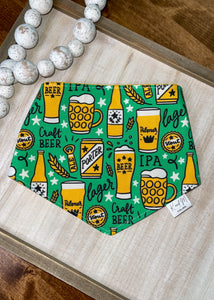 Green Craft Beers Dog Bandana