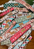 Winter Snowflakes Dog Collar