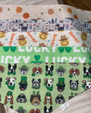Lucky / St Patricks Day Reversible Dog Bandana