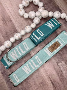 Mint WILD Dog Collar